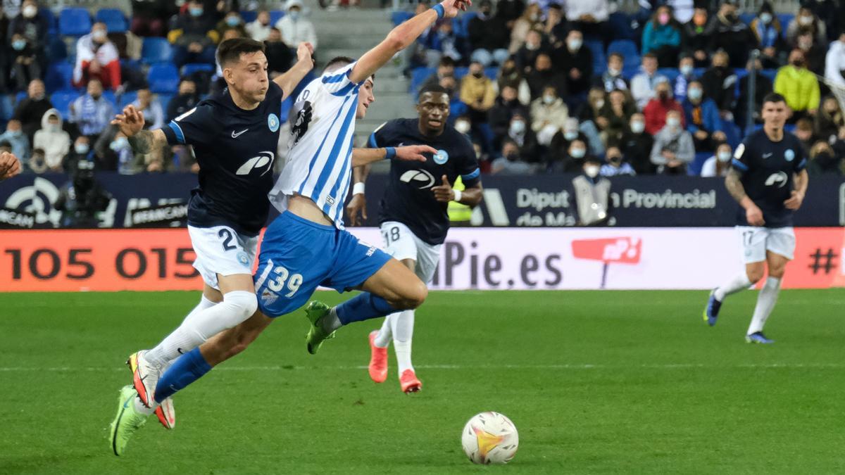 Las imágenes del Málaga CF - UD Ibiza.