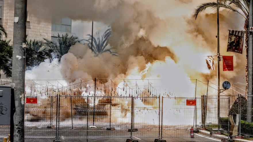 Mascletà de la Pirotecnia Ferrández el sábado 18 de junio de 2022