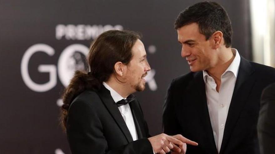 Sánchez: &quot;Iglesias debe elegir entre Rajoy y yo&quot;