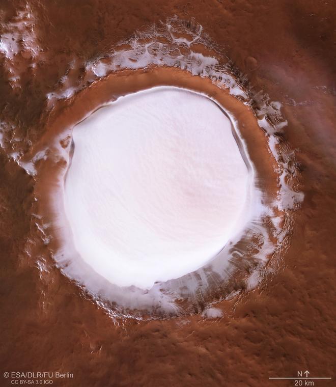 Marte (Agencia Espacial Europea) crater