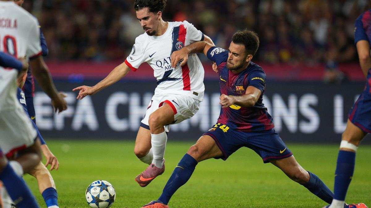 FC Barcelona - PSG: Eric dio susto ante el conjunto parisino
