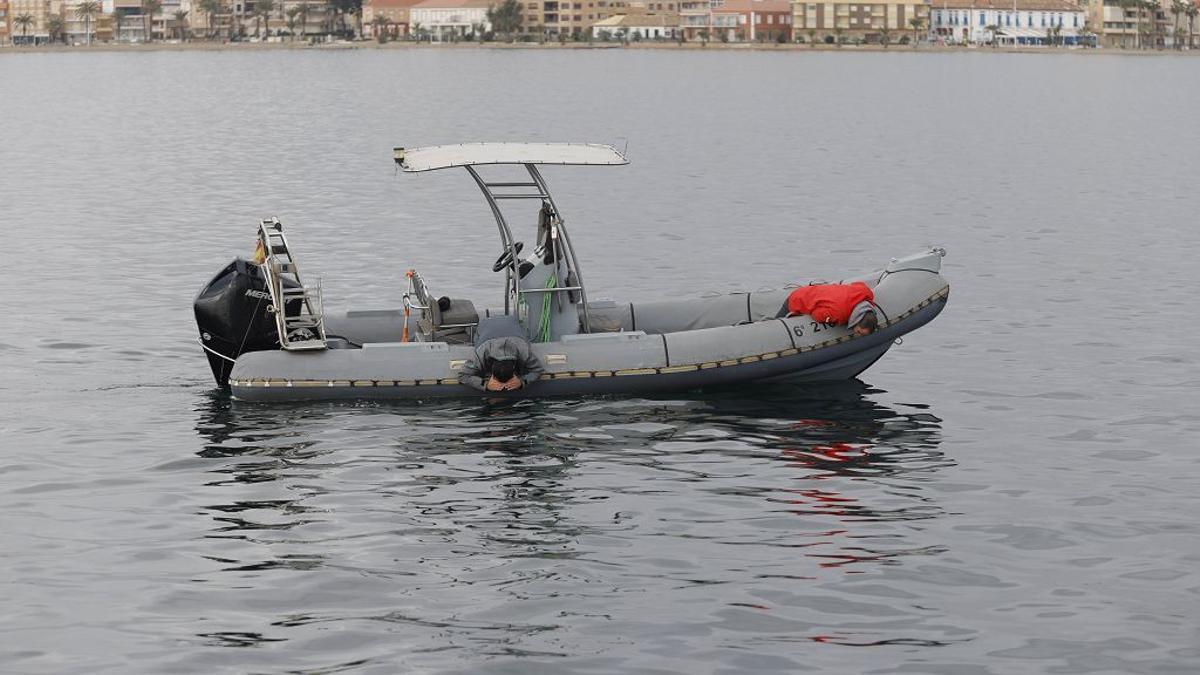 Operación Búsqueda del menor desaparecido en el Mar Menor