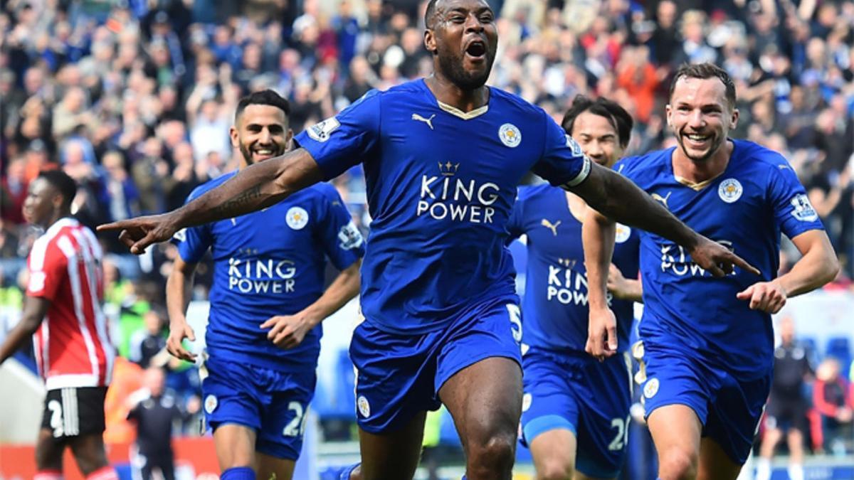 Morgan marcó el único gol del Leicester