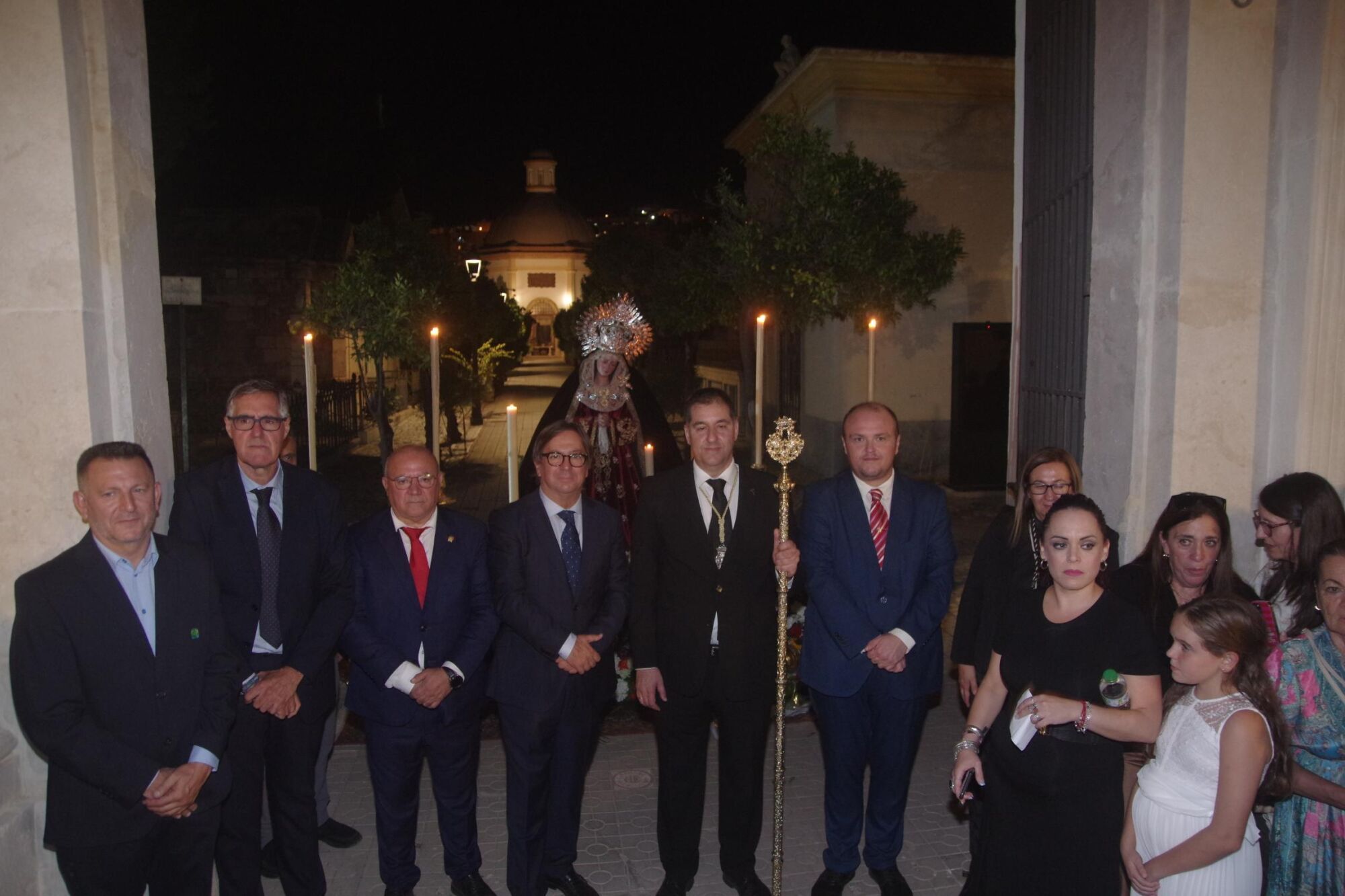 Salida extraordinaria del Señor de la Soledad por el 25 aniversario de su bendición