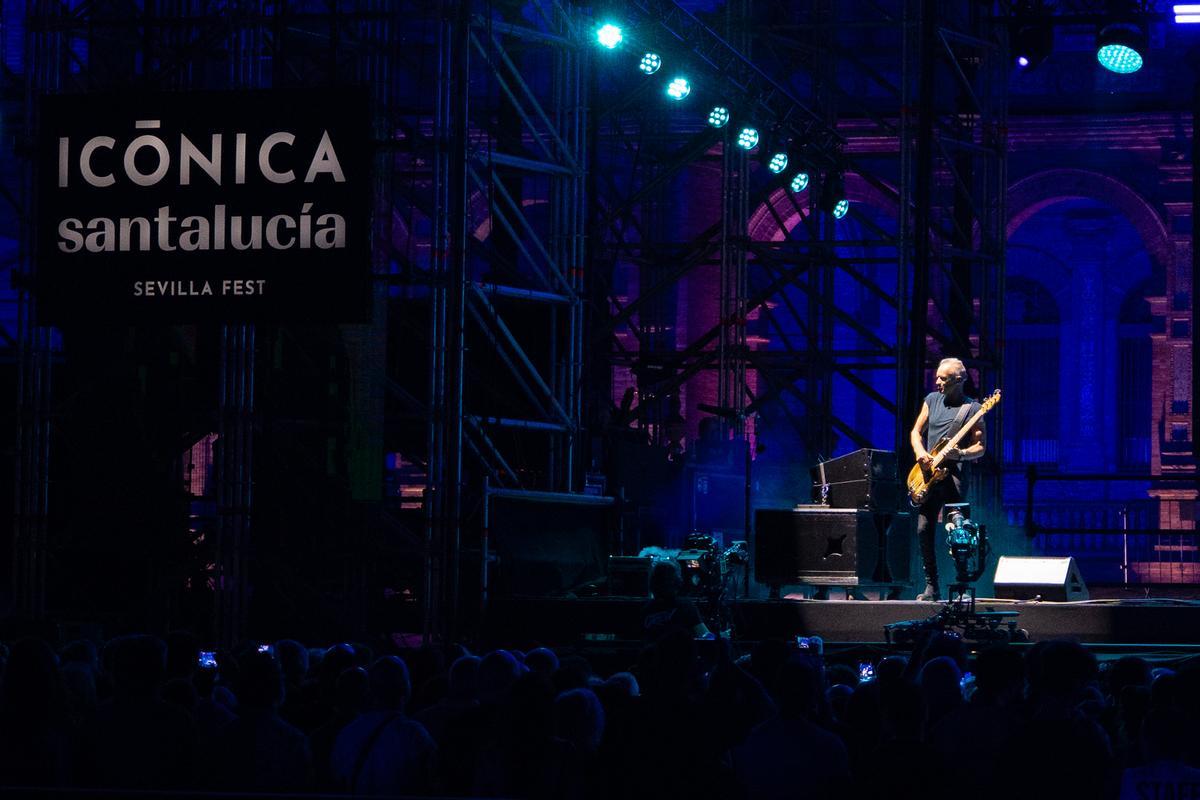 En imágenes | Sting pone el broche de oro a Icónica Santalucía Sevilla Fest En imágenes | Sting pone el broche de oro a Icónica Santalucía Sevilla Fest
