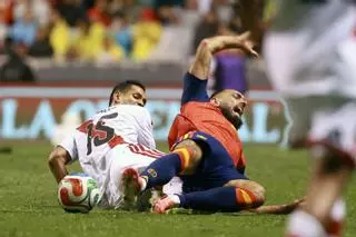 Borja Iglesias: "Me apunto a tatuarme la cara de De la Fuente"