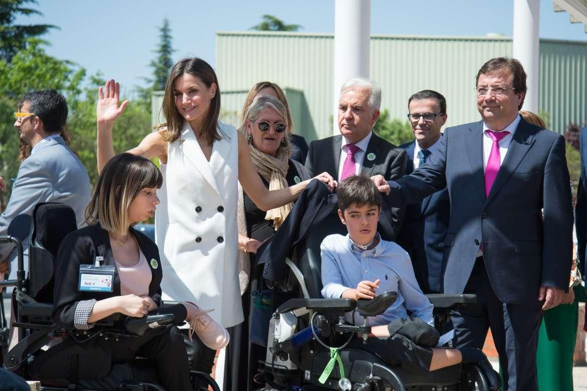 Visita de la reina doña Letizia a Villanuena de la Serena