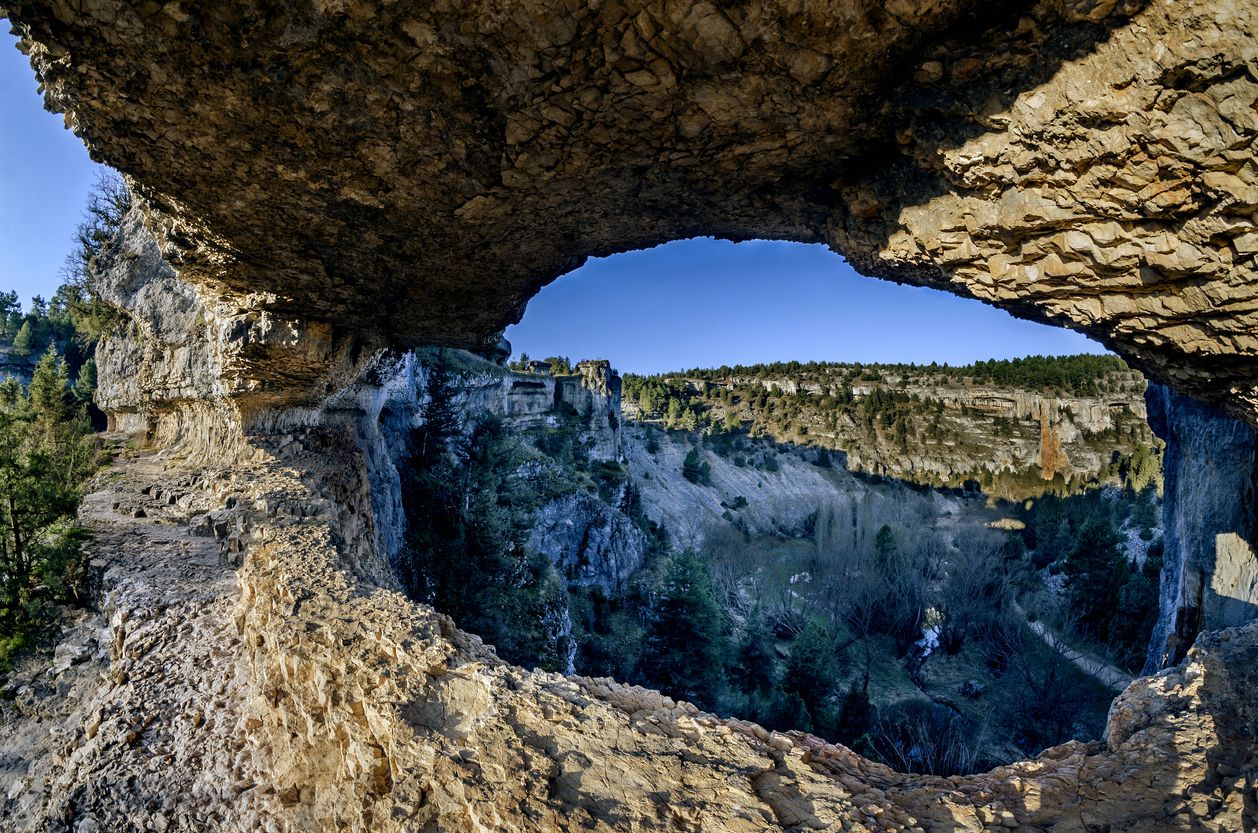 La ruta lleva hasta uno de los miradores con las vistas más espectaculares del parque natural.