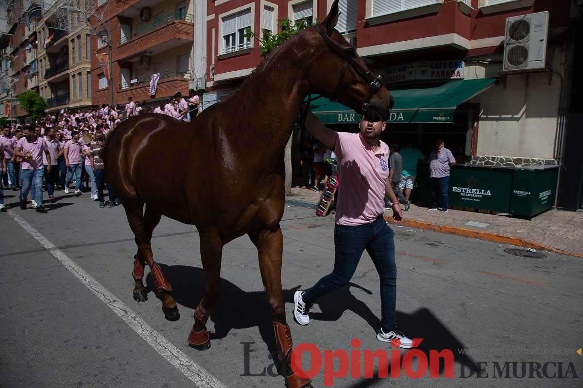 Pasacalles caballos del vino al hoyo