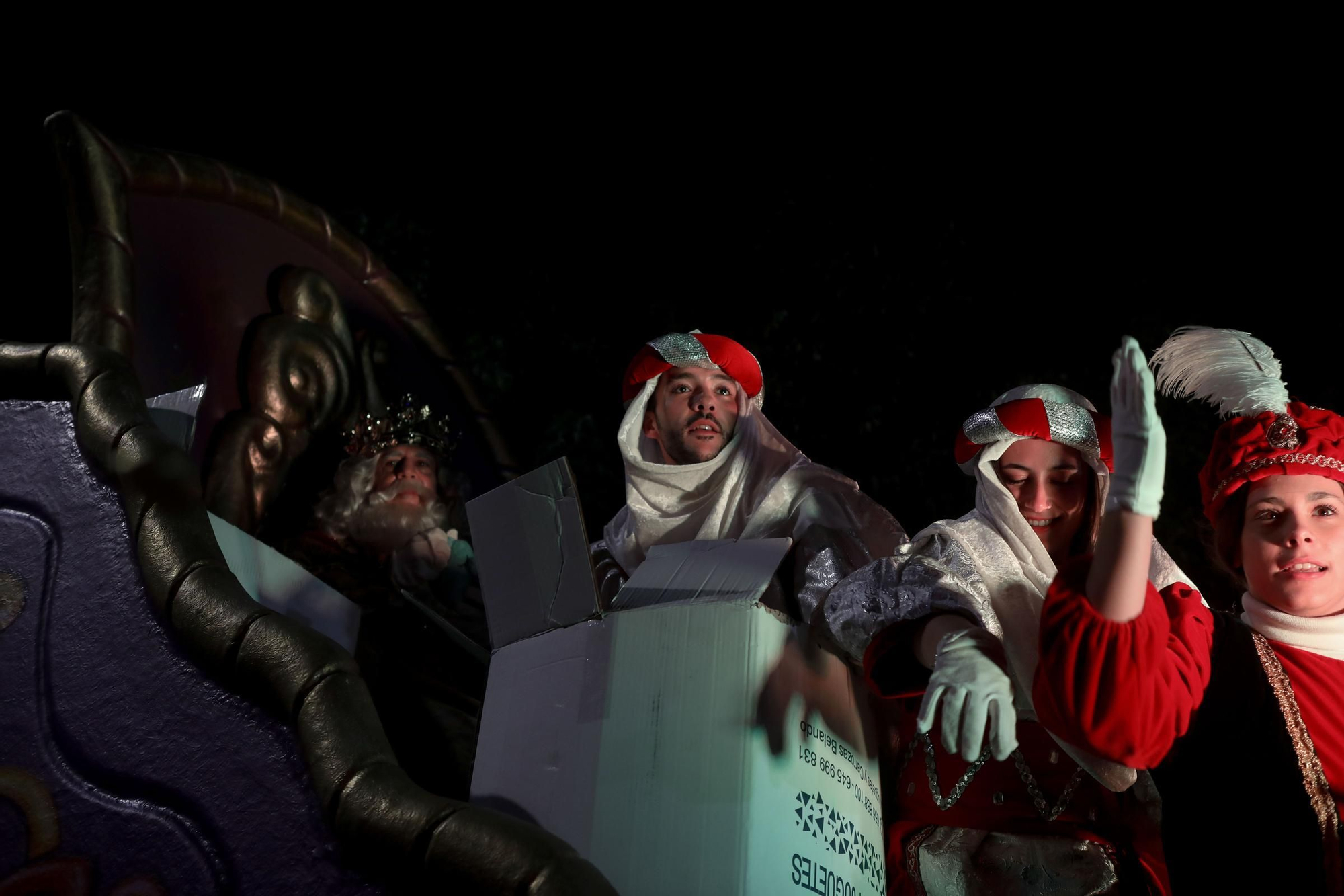 La Cabalgata de los Reyes Magos de Cartagena 2025, en imágenes