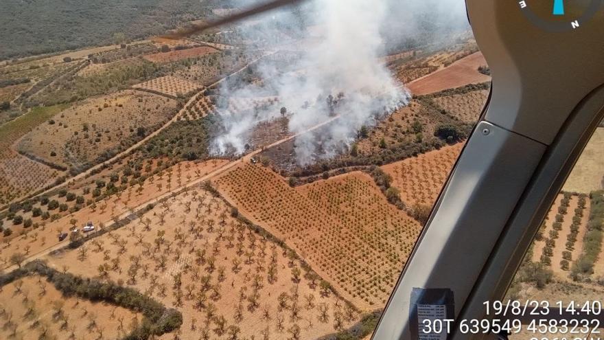 Alerta roja por altas temperaturas y riesgo de incendios en todo Aragón, excepto el Pirineo