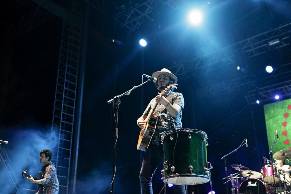 Concierto de "Morat" en la "Semana Grande" de Gijón