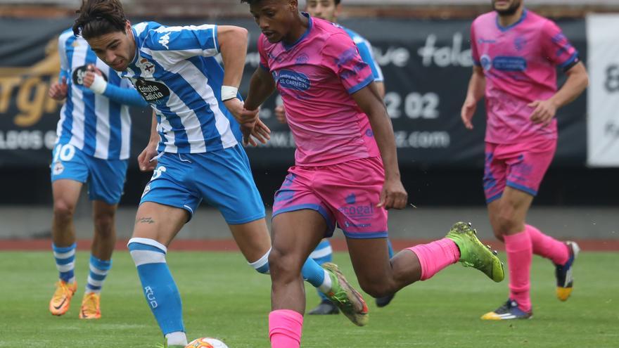 El Fabril cae contra el Ourense y se despide de la fase de ascenso