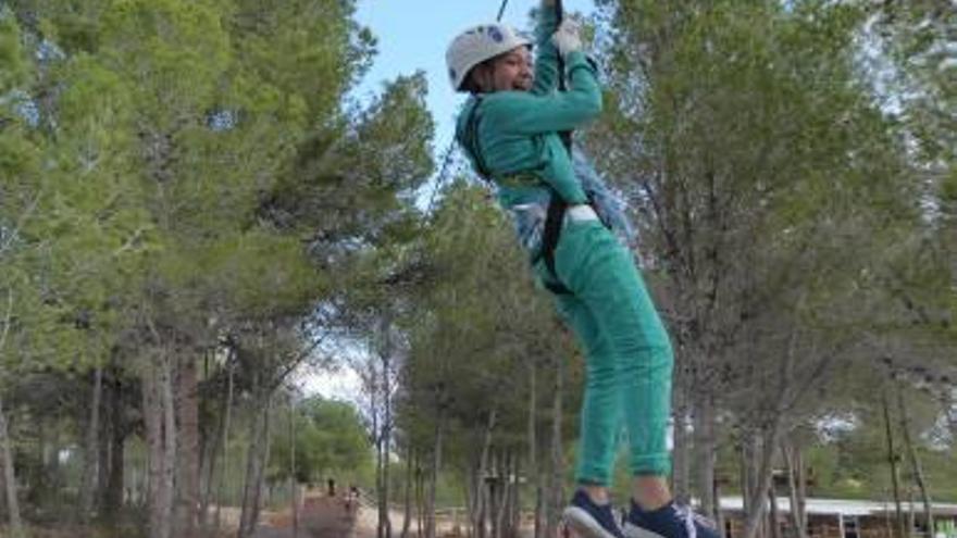 Masiva afluencia en la jornada de puertas abiertas del Parque de Aventura de La Nucía