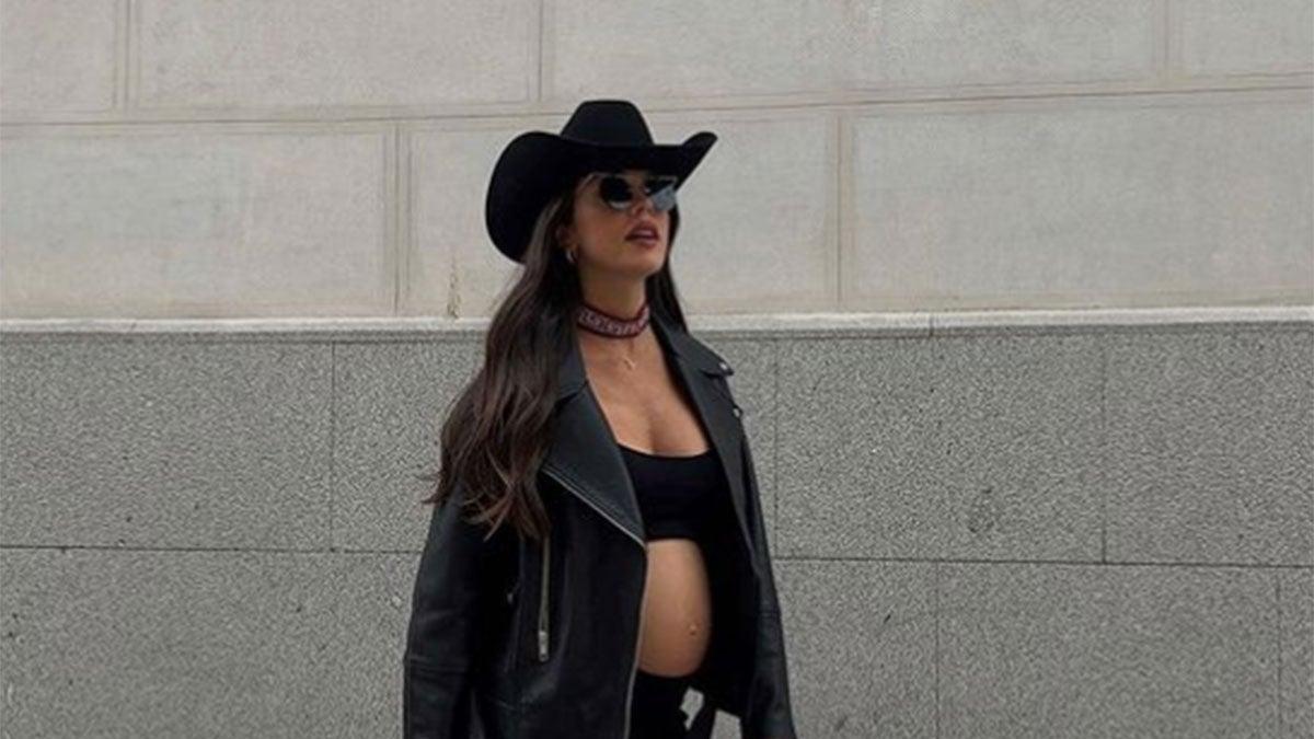 Violeta Mangriñán con sombrero 'cowboy'