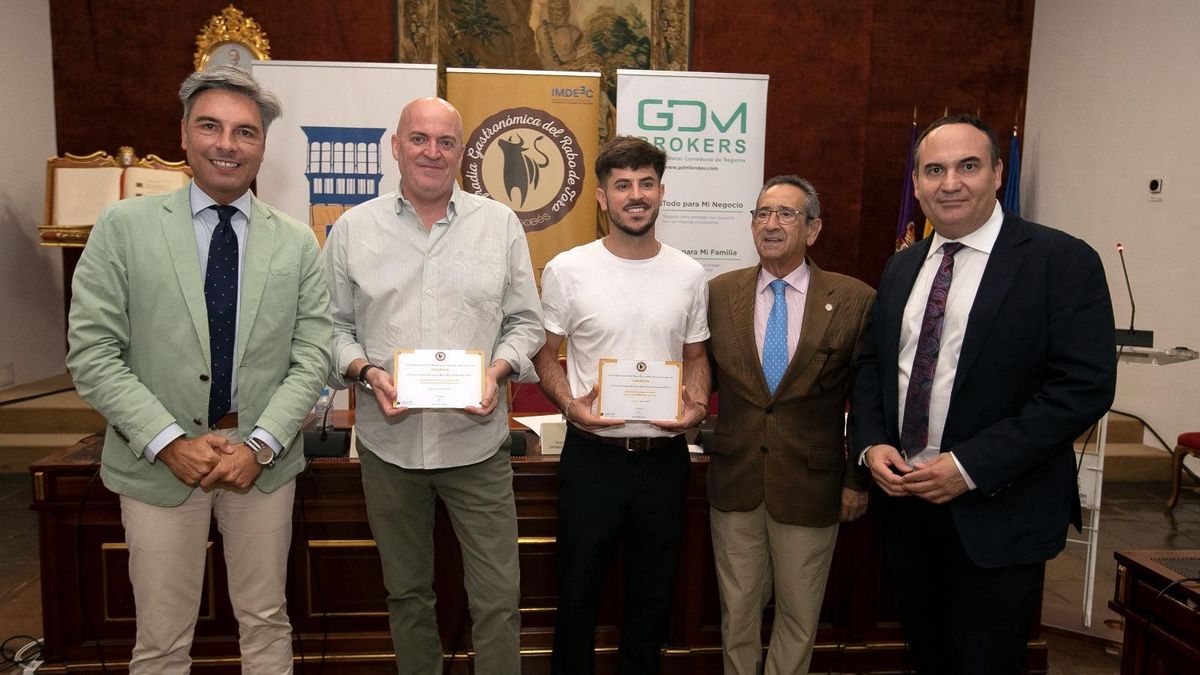 Entrega de los premios.
