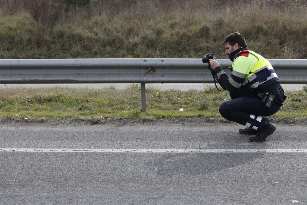 Accident a Llagostera