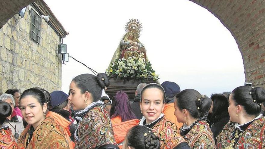 La cantera de la devoción a la patrona