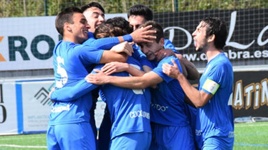 Celebración del ascenso del Covadonga a División de Honor