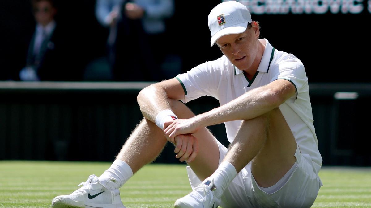 Sinner en  Wimbledon