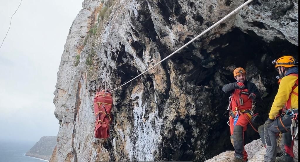 Preparados para rescates en cuevas de Ibiza y Formentera