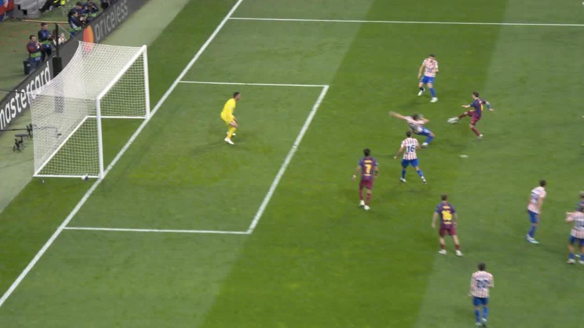 Atlético de Madrid - FC Barcelona I El gol de Ferran Torres
