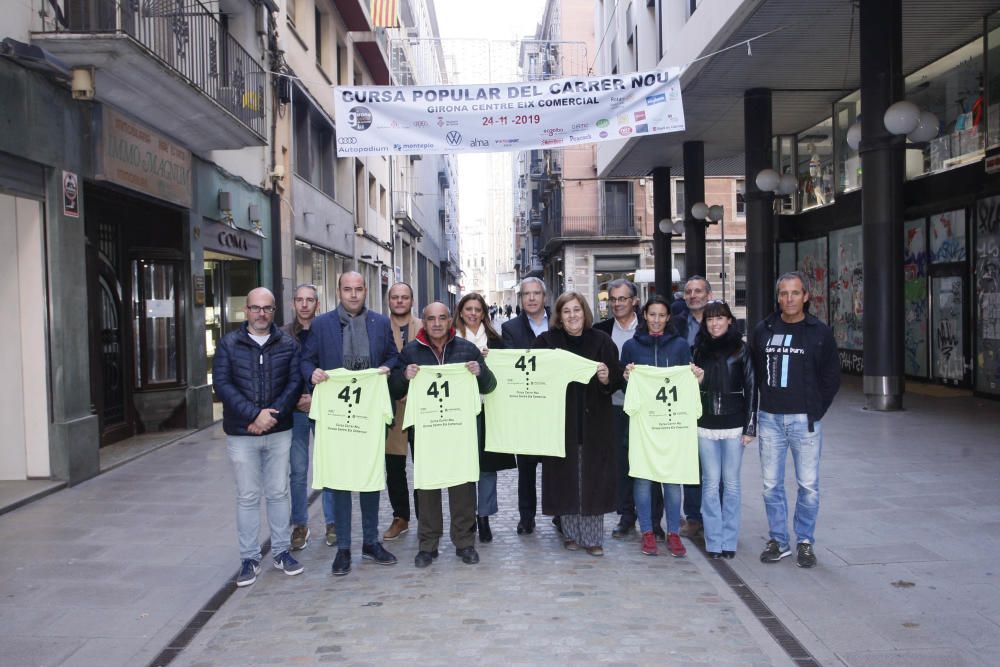 La Cursa del Carrer Nou escalfa motors: 2.500 atletes hi participaran aquest diumenge a Girona