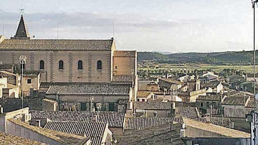 Vista general del pueblo de Sant Joan, en la comarca del Pla.