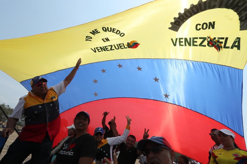 Concierto 'Venezuela Aid Live' en la frontera ...