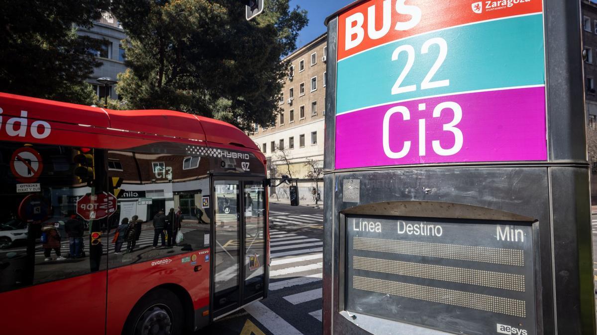 Zaragoza estrena dos nuevas líneas de bus circulares