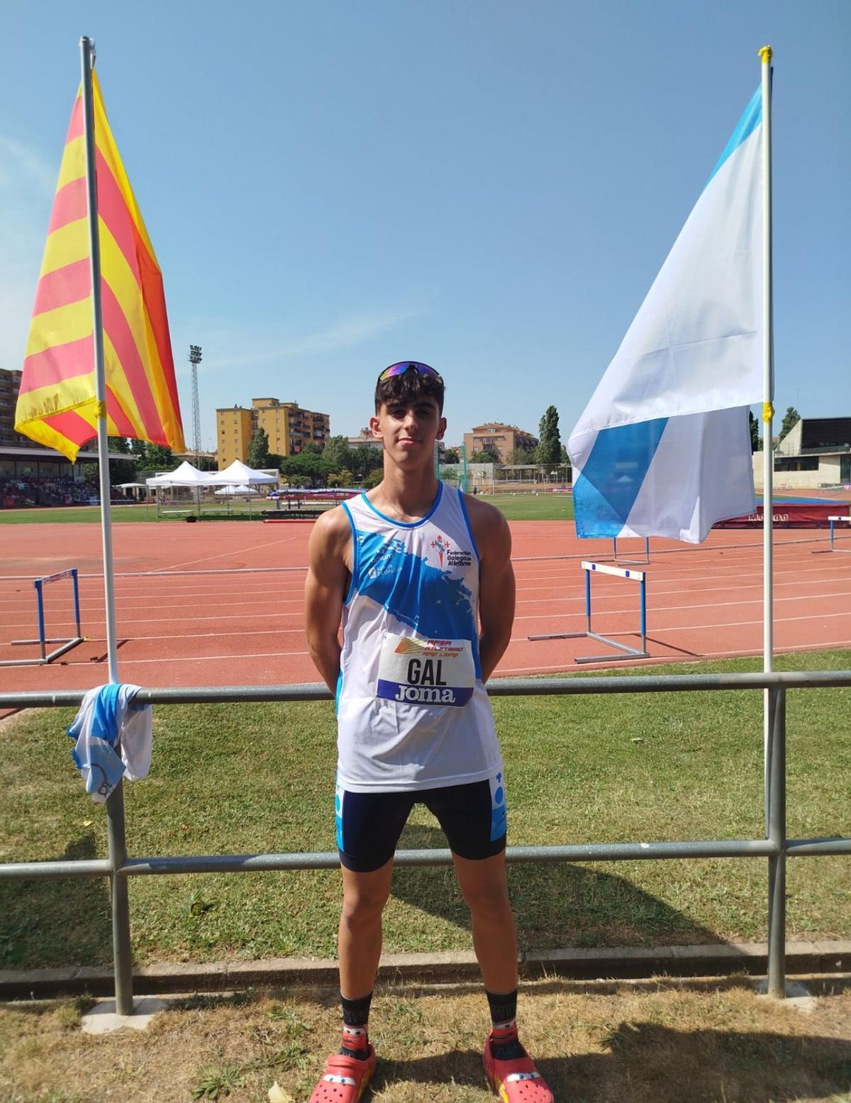 Álex César en tierras catalanas.