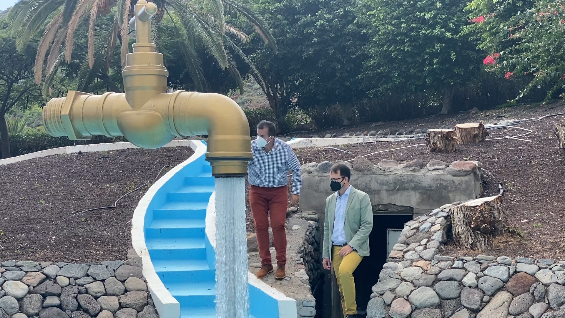 Concluye la rehabilitación de las fuentes de San Sebastián de La Gomera