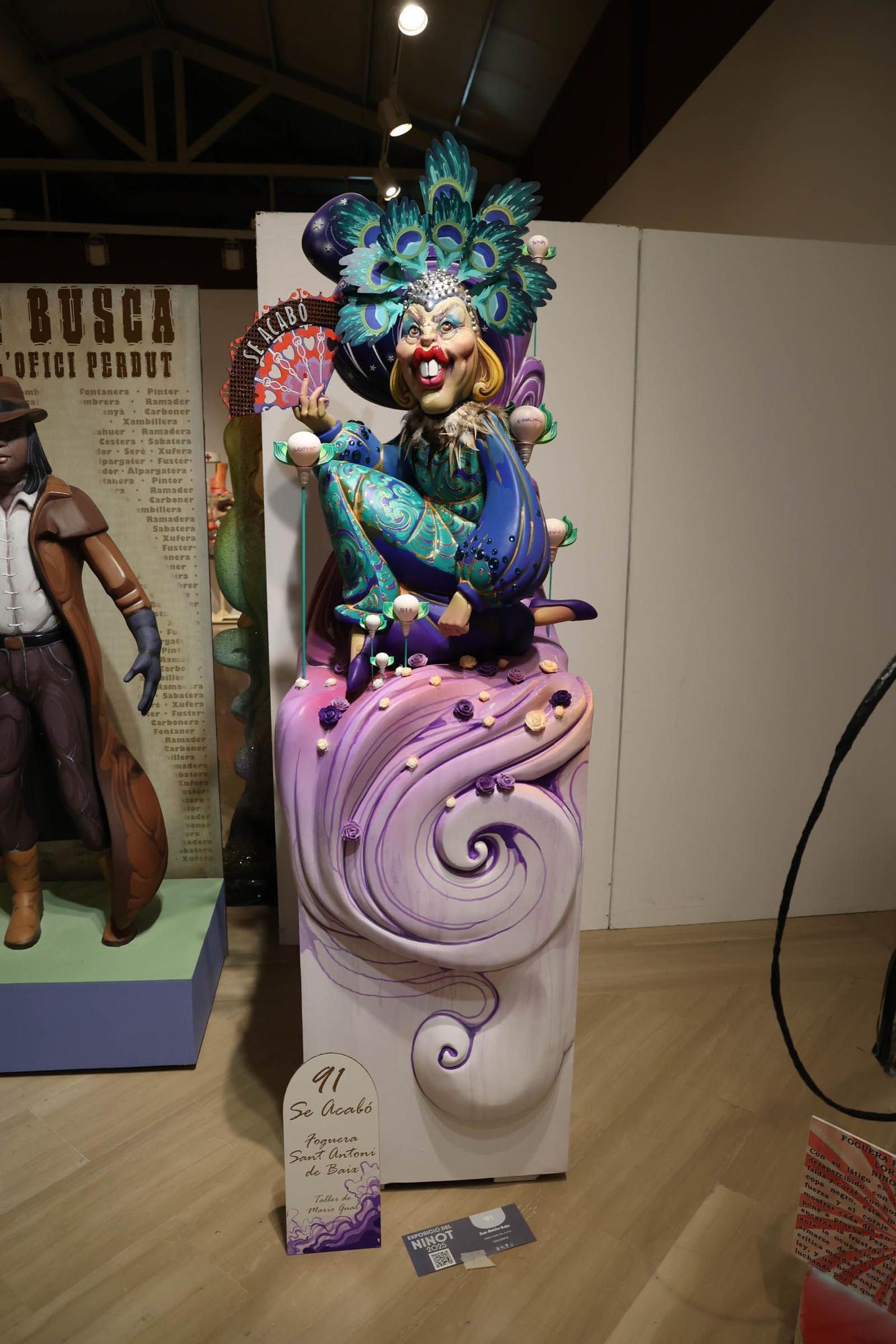 Exposición del Ninot adulto de las hogueras 2025