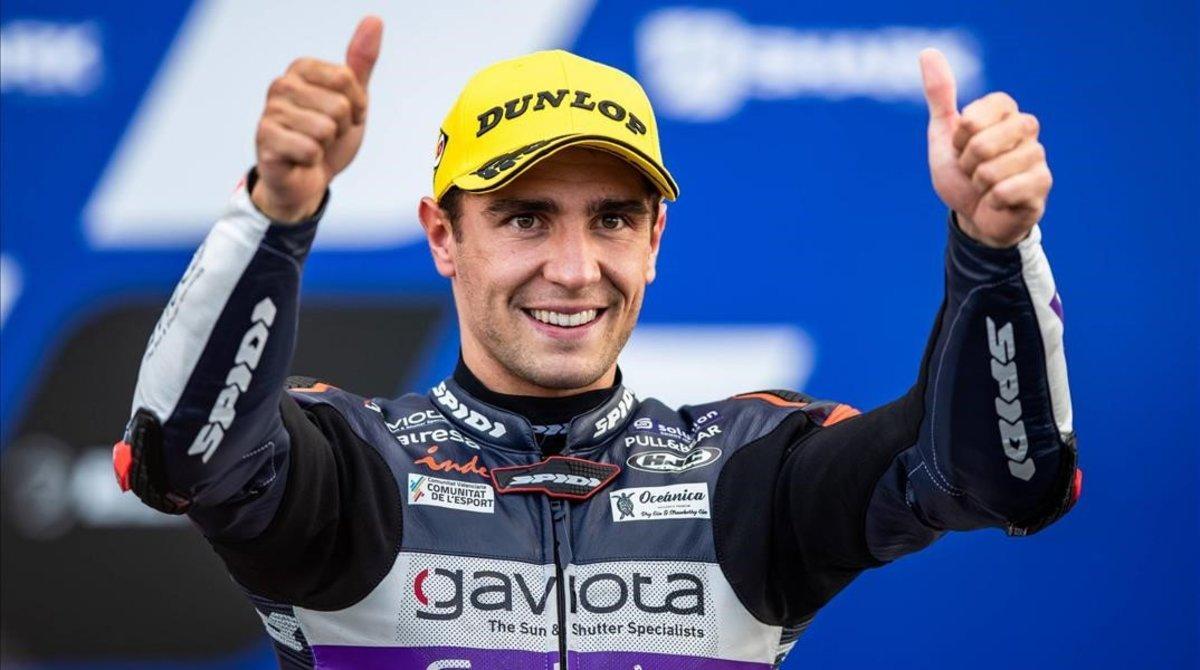El español Albert Arenas (KTM), líder y favorito para ganar, la semana que viene, el Mundial de Moto3. El español Albert Arenas (KTM), líder y favorito para ganar, la semana que viene, el Mundial de Moto3.