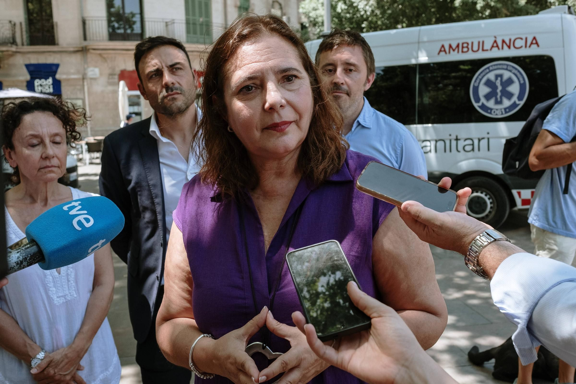 Los perros guía para pacientes con discapacidad ya pueden subir a las ambulancias en Baleares