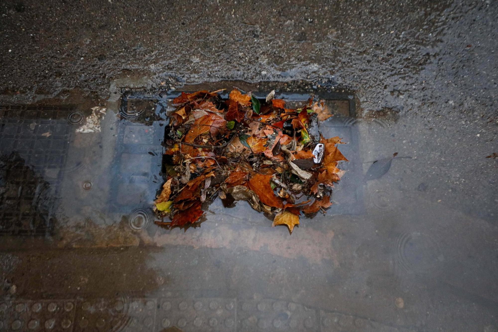 Las imágenes de la dana 'Alice' en la tarde del sábado en Ibiza