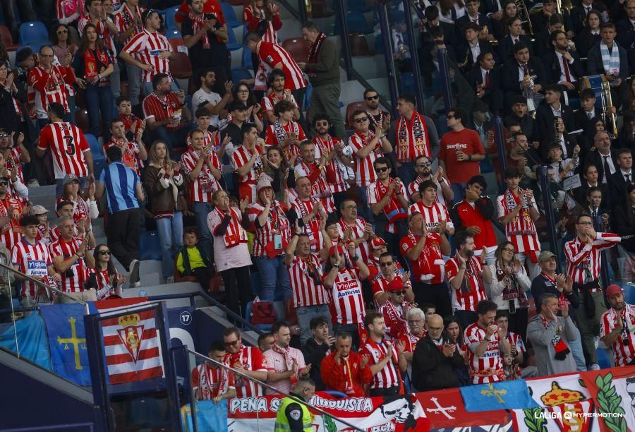 Así fue el partido entre el Sporting y el Levante