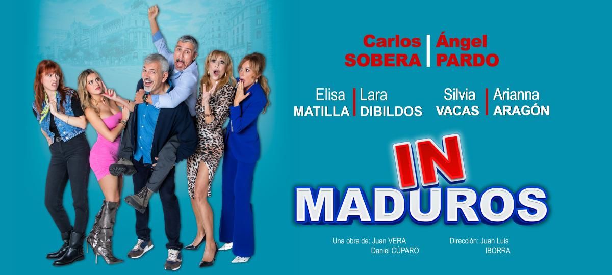 Cartel de la obra de teatro "Inmaduros" que dirige Juan Luis Iborra