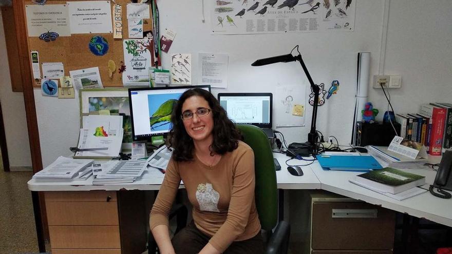 La investigadora de la Universidad de Málaga (UMA) Lucrecia Souviron