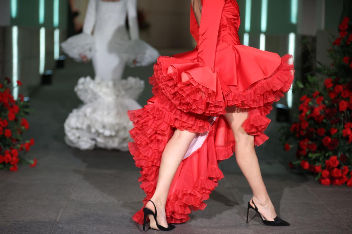 La diseñadora cordobesa Juana Martín presenta en Madrid su nueva colección flamenca: Herencia