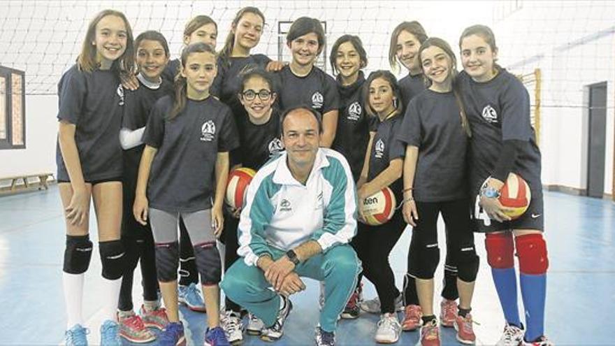 Una vida entregada al voley