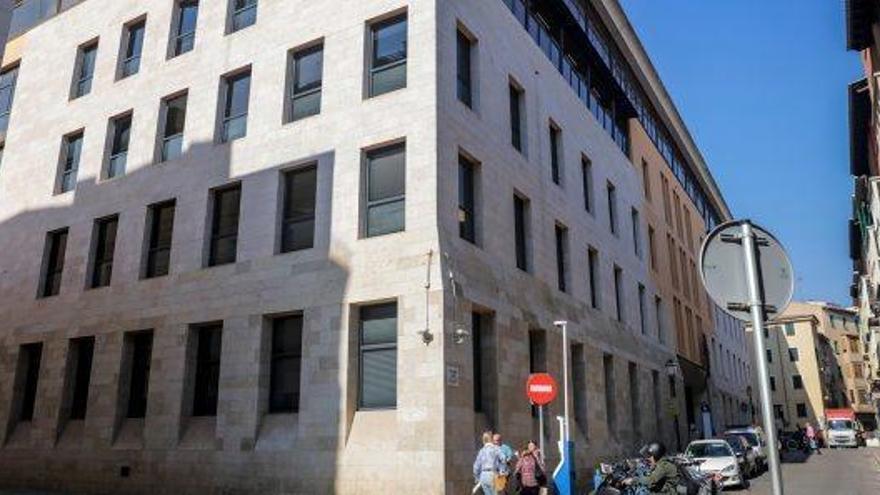 Edificio judicial de sa Gerreria, en Palma de Mallorca.