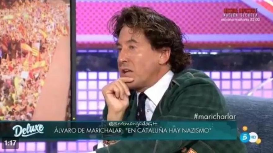 Álvaro de Marichalar, expulsado de Sálvame por sus &quot;gilipolleces&quot; sobre Cataluña