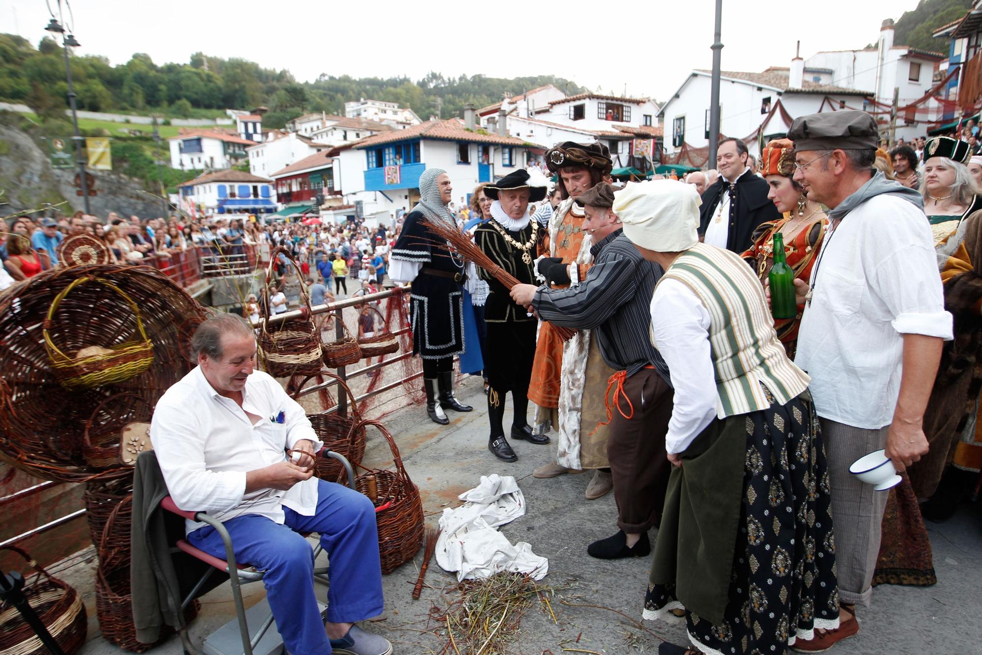 El desembarco de Carlos V en Tazones, así es la gran recreación histórica de Villaviciosa