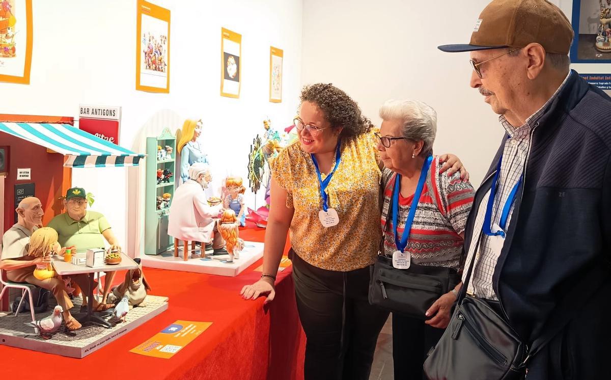 La llegada de las Hogueras se vive con especial ilusión en cada una de sus residencias de ancianos.