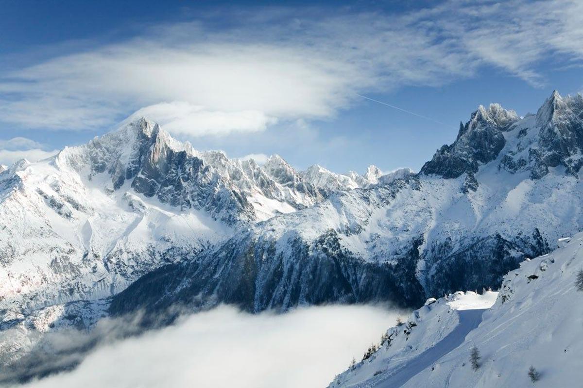 Chamonix, en los Alpes franceses