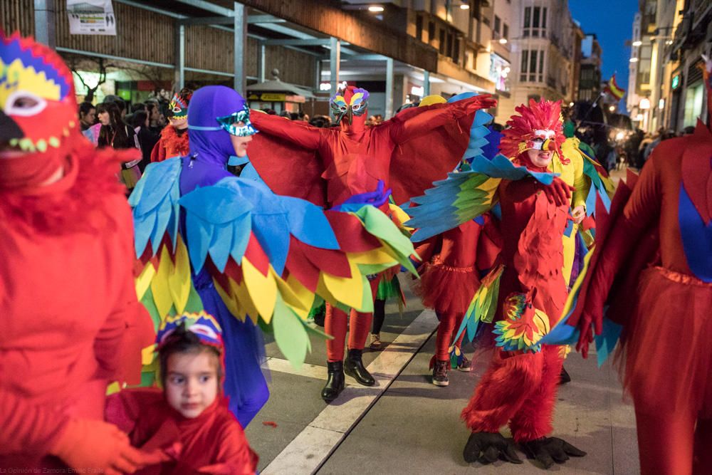 Primer desfile de carnaval en Zamora