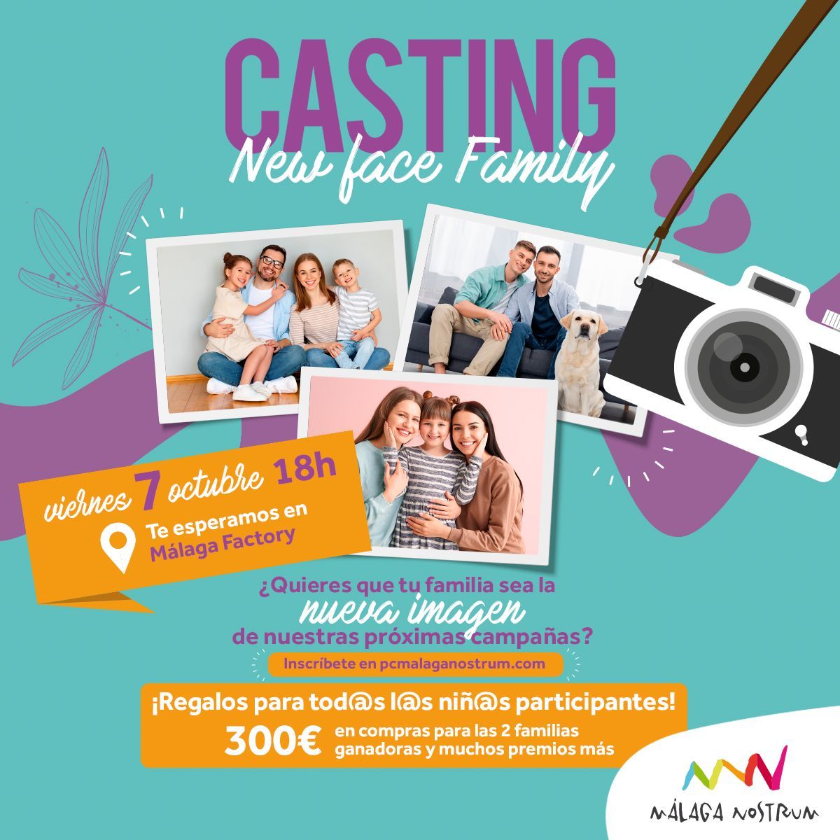 CASTING NEW FACE FAMILY