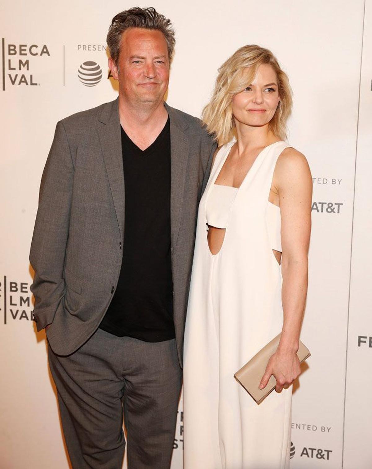 Premiere de 'The Circle': el actor Matthew Perry junto a su mujer Jennifer Morrison