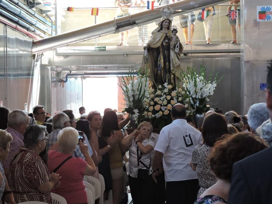 En Águilas, devoción sin limites a la Virgen del Carmen